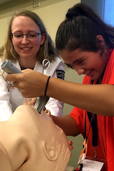 High School students explore a career in Medicine